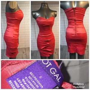 Wet Seal Pink Taffeta Dress size Small PRICE DROP